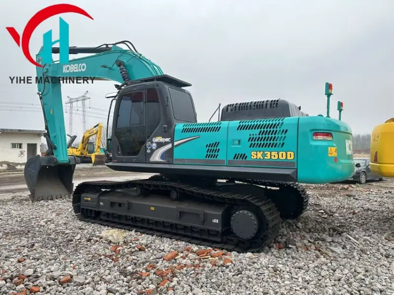 99% New Low Price Kobelco SK350 Used Heavy Crawler Excavator Durable Construction Equipment