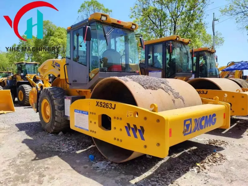 Cheap New Arrival XCMG XS263J Used Road Roller Equipment Durable Machinery Global Supply