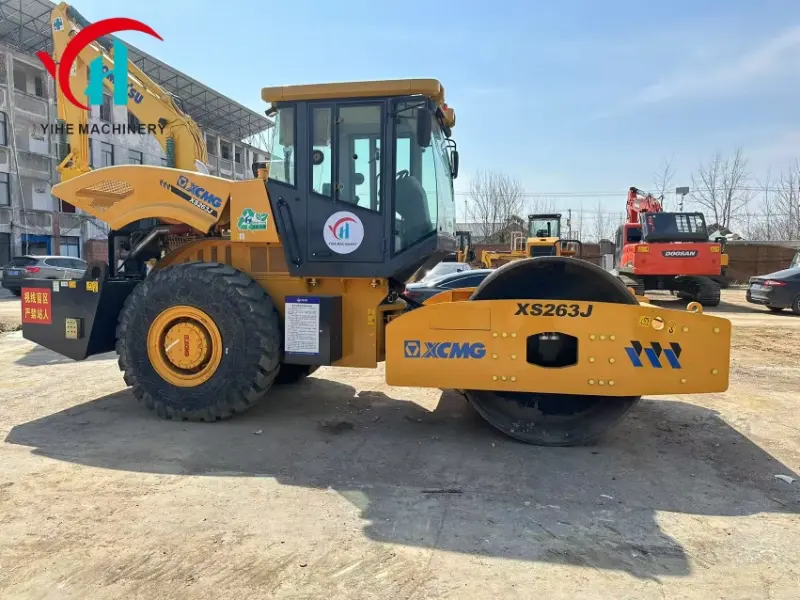 Cheap Price XCMG xs263j Used Road Roller Machine Powerful Construction Equipment For Sale