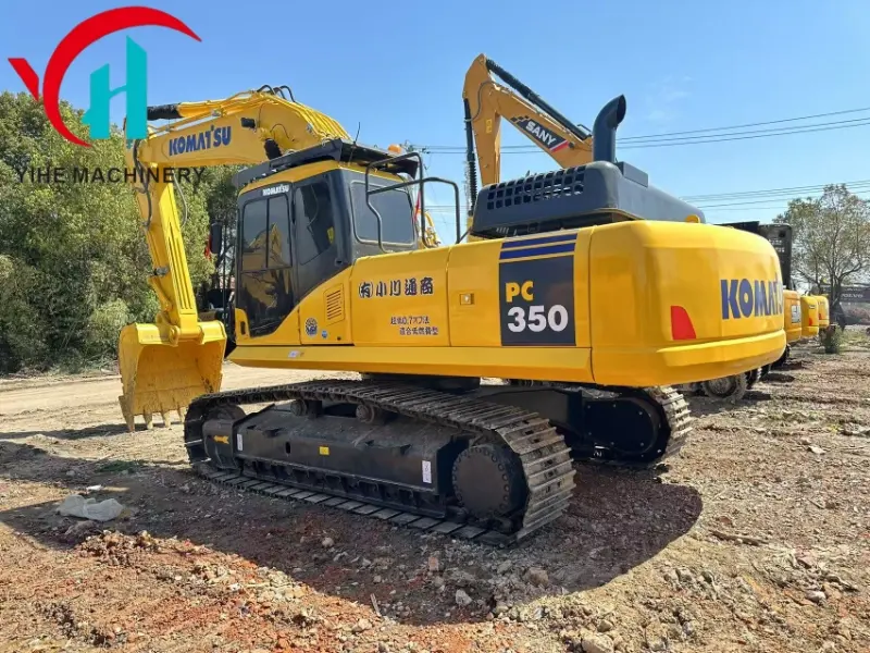 Competitive Price Komatsu PC350-7 Used Large Crawler Excavator Durable Engineering Machinery Supplier