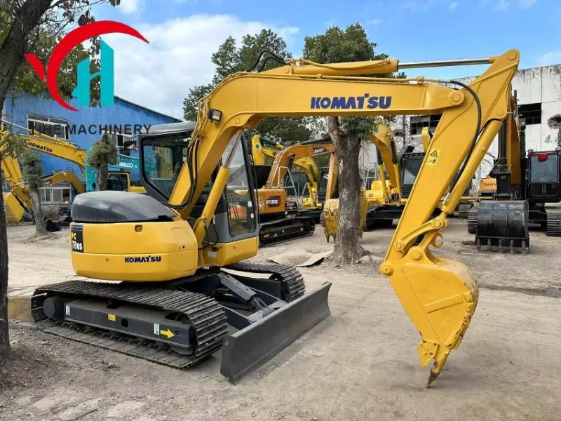 Competitive Price Komatsu PC78 Used Small Crawler Excavator High Performance Machine Global Supply