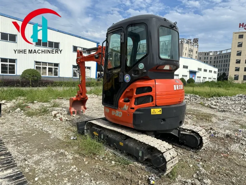 Competitive Price Powerful Kubota U30 Used Little Crawler Excavator Engineering Equipment Supplier