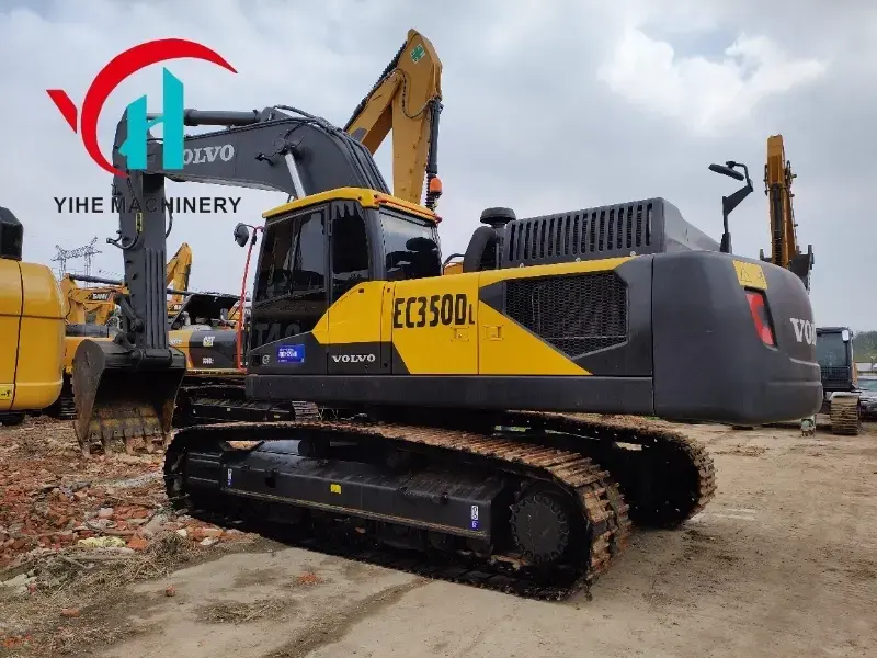 Competitive Price VOLVO 350 Used Excavator Construction Equipment Supplier