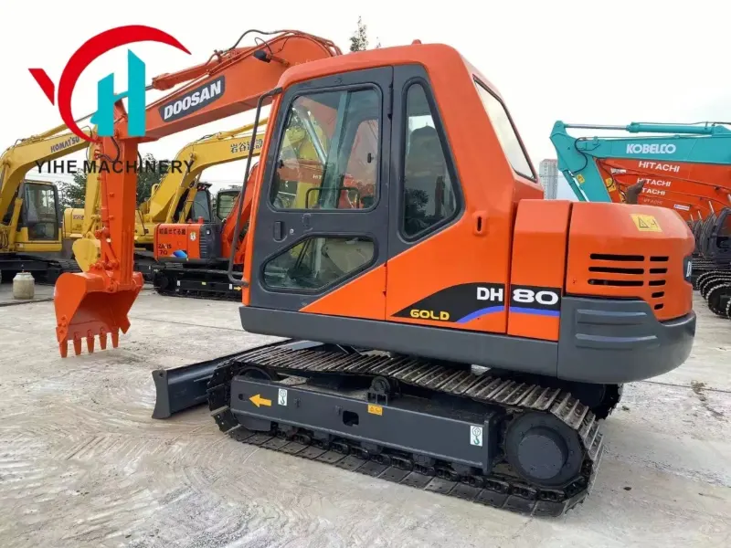 Cost-effective Doosan DH80 Second-Hand Excavator Good Condition for Sale