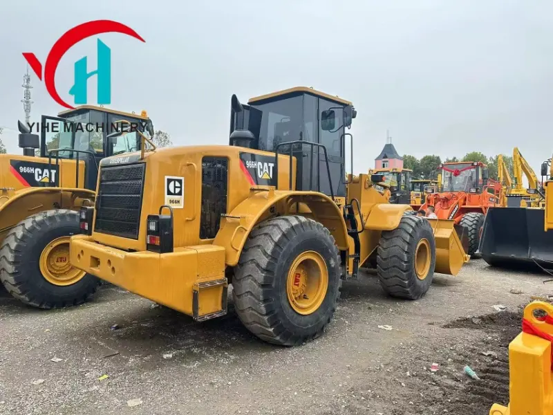 Good Condition CAT 966H Used Large Loader Construction Equipment For Sale
