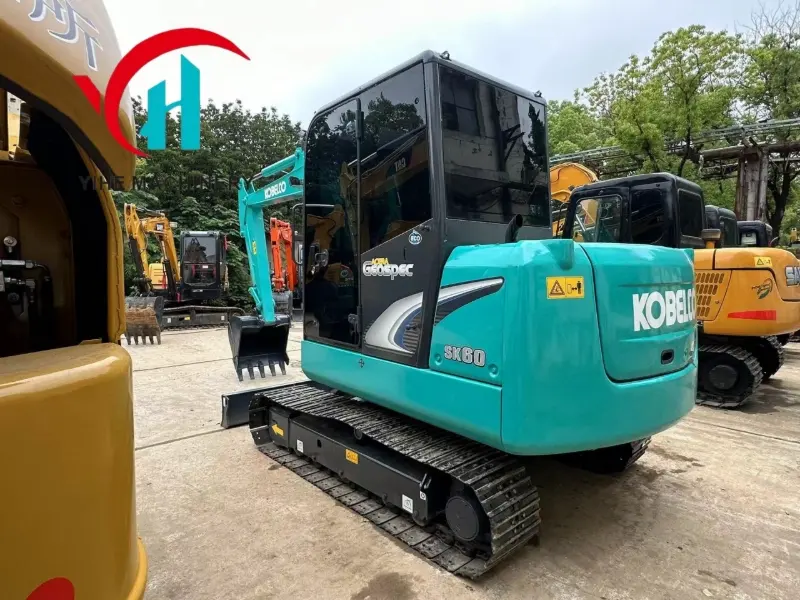 Good Condition Hot Kobelco SK60 Used Mini Hydraulic Excavator Machine For Sale