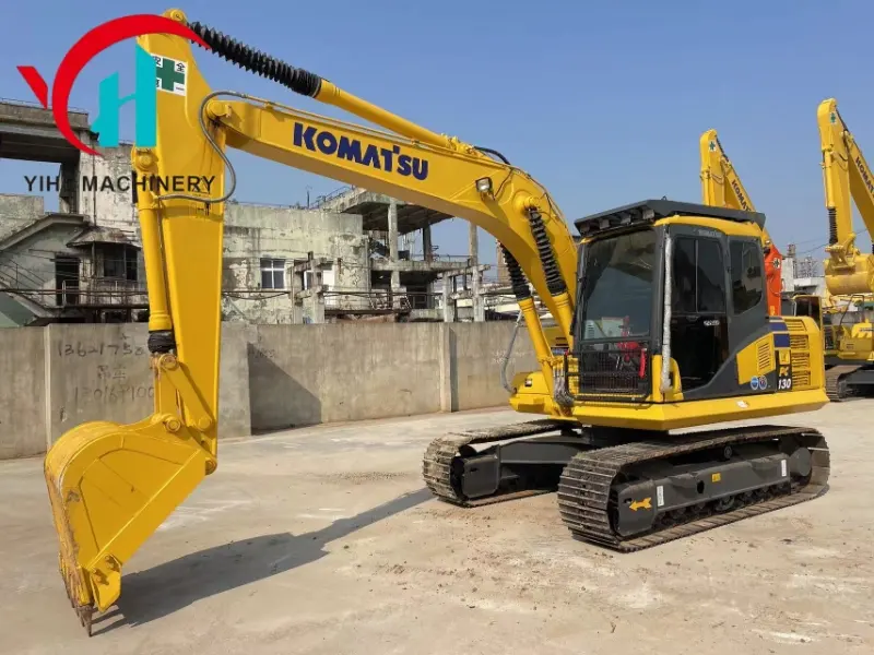 Good Condition Komatsu PC130 Used Medium Hydraulic Excavator Construction Machine Supplier