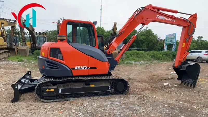 Good Condition Kubota KX185 Used Small Hydraulic Excavator Machine Supplier