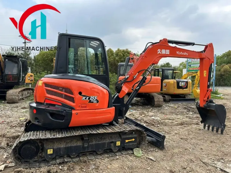 Good Condition Low Price Kubota KX155 Used Mini Hydraulic Excavator Global Supply