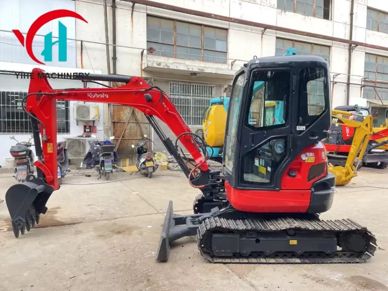 Good Performance Kubota U35 Used Mini Hydraulic Excavator Construction Machine For Sale