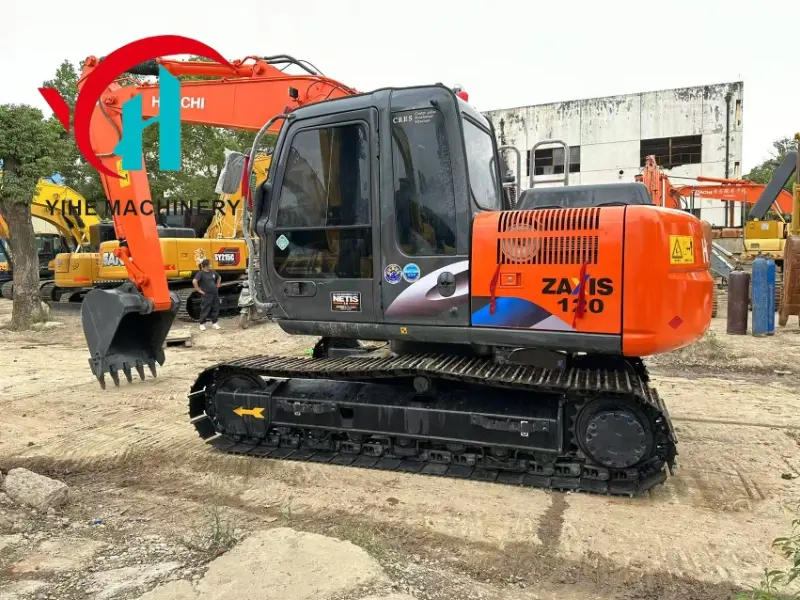 Good Performance Used HITACHI 120-6 Midi Excavator Construction Equipment Hot Sale