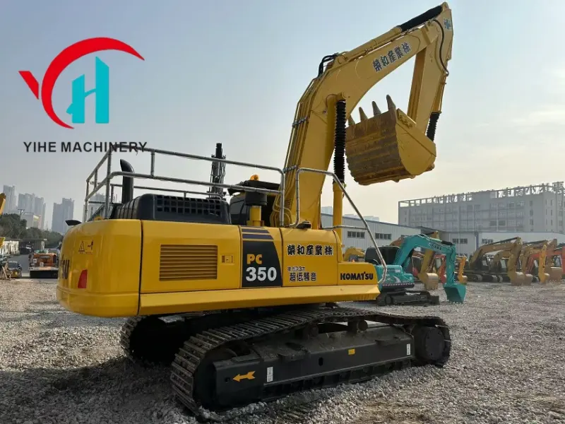 Good Price Komatsu PC350 Used Large Crawler Excavator Powerful Construction Equipment For Sale