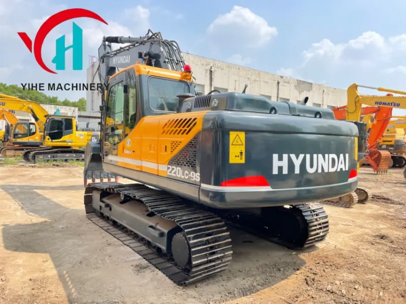 High Cost Performance Hyundai 220-9s Used Medium Hydraulic Excavator For Sale