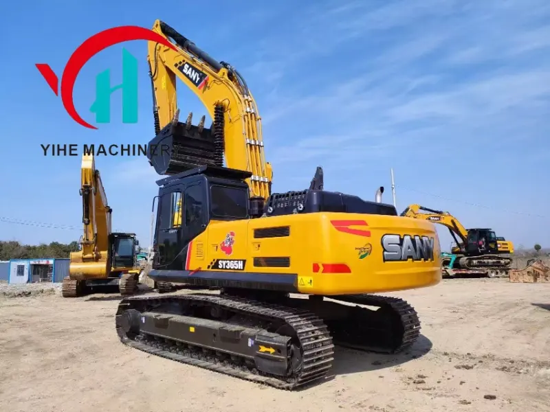 High Cost Performance SANY 365H Second Hand Large Excavator Machine Global Supply