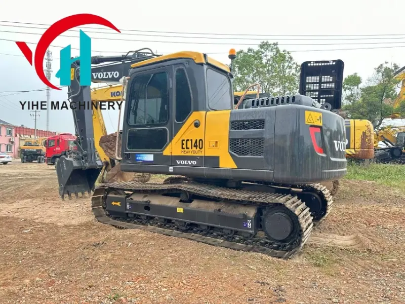 High Cost Performance VOLVO 140 Second-Hand Excavator Low Price for Sale