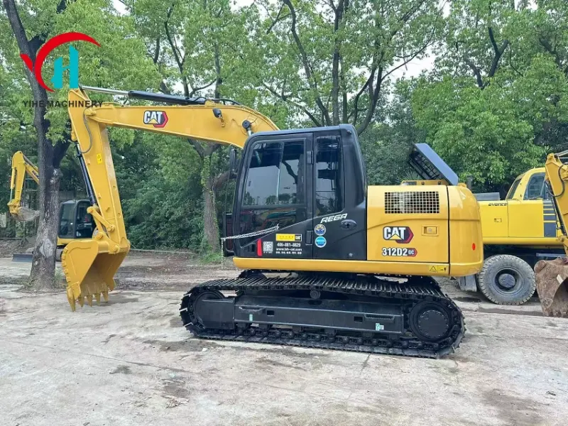 High Performance Caterpillar 312D Used Excavator Durable Construction Machinery