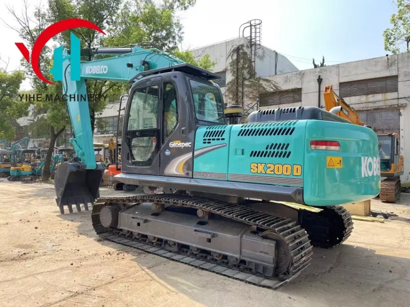 High Performance Kobelco SK200D Used Heavy Crawler Excavator Price For Sale