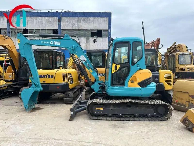 High Performance Kubota 161 Used Compact Hydraulic Excavator Global Supply