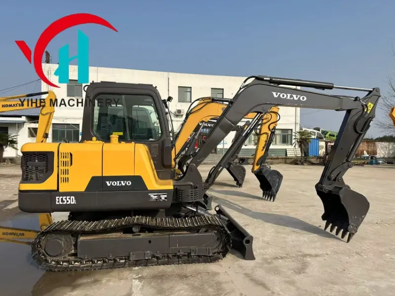 High Performance VOLVO 55D Used Excavator for Sale Global Supply