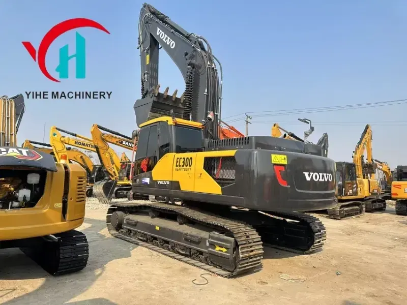 Hot Machine VOLVO 300 Used Excavator Good Performance Heavy Machinery