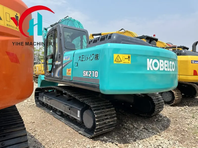 Hot Sale Brand Kobelco SK210 Used Large Crawler Excavator Good Performance