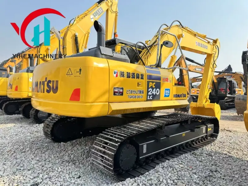 Hot Sale Komatsu PC240LC Used Heavy Hydraulic Excavator High Cost Performance Construction Equipment