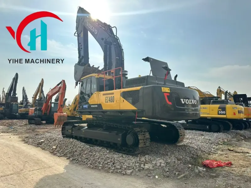 Hot Sale VOLVO 480 Used Excavator Powerful for Sale