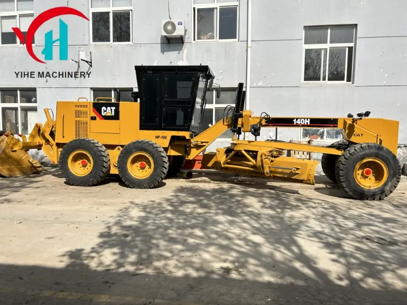 Low Price CAT 140H Used Grader Machine Good Condition Construction Equipment Global Supply