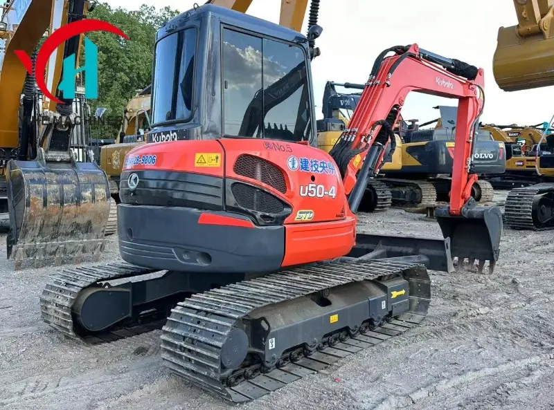 Low Price Hot Sale Kubota u50-4 Used Small Crawler Excavator Durable Equipment Global Supply