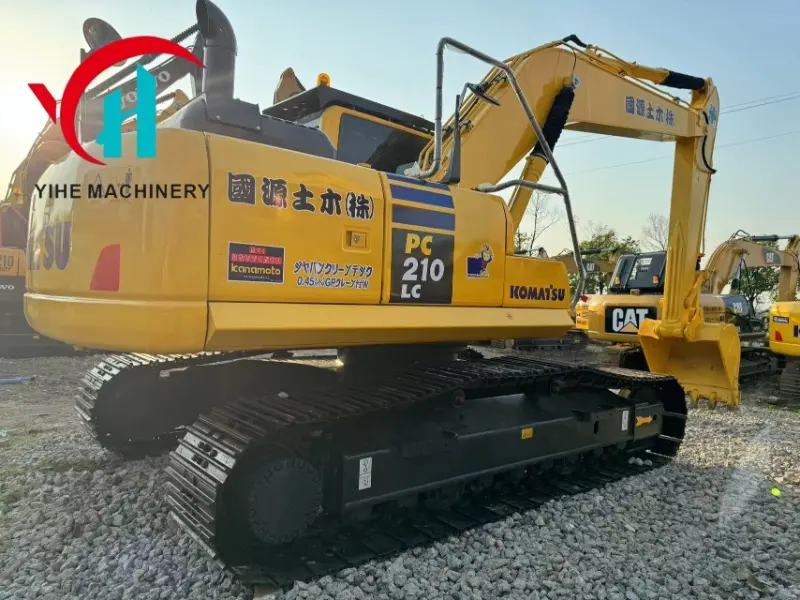 Low Price Original Komatsu PC210 Used Medium Crawler Excavator Global Supply