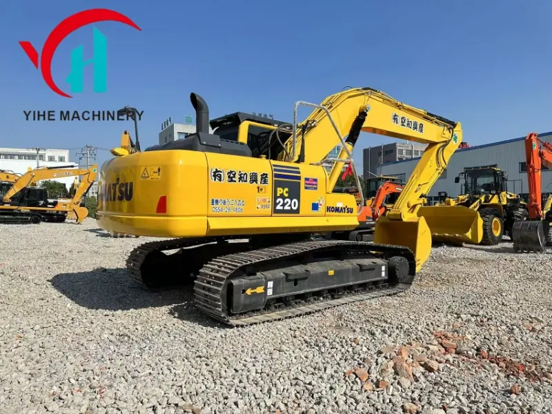 New Arrival Brand Komatsu PC220-8 Used Heavy Crawler Excavator Durable Machinery Supplier