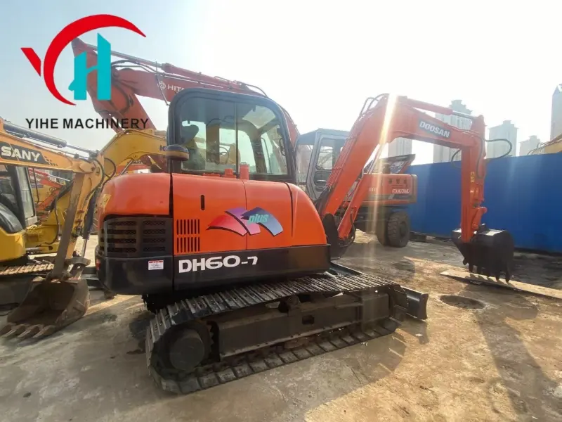New Arrival Doosan DH60 Used Excavator Low Price Compact Equipment