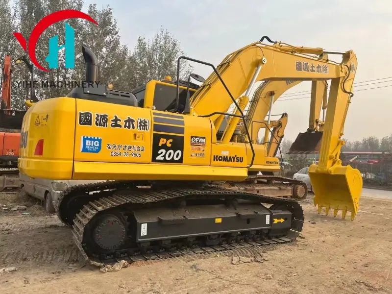 New Arrival Komatsu PC200-8 Used Medium Crawler Excavator High Cost Performance For Sale