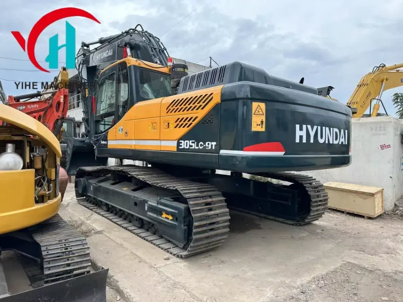 New Arrival Low Price Hyundai 305 Used Large Crawler Excavator Good Condition Construction Equipment For Sale