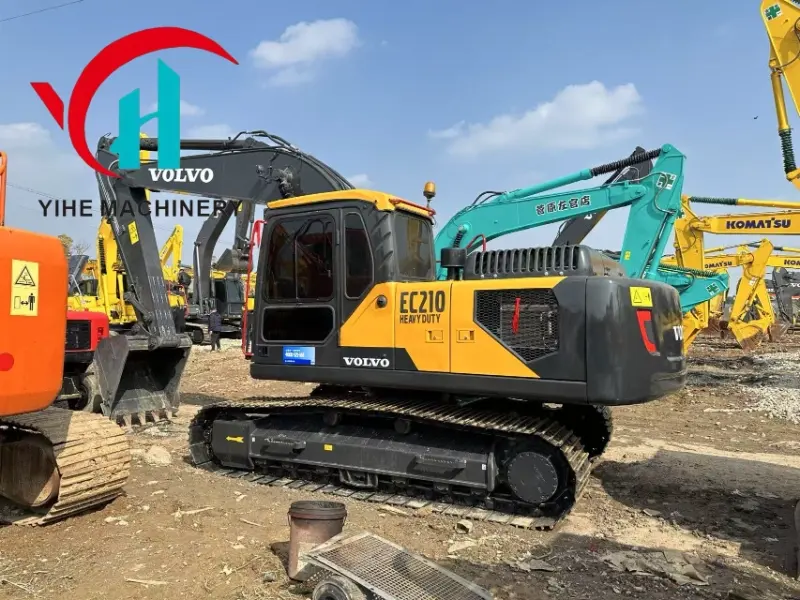 New Arrival VOLVO 210 Second-Hand Excavator Good Condition for Sale