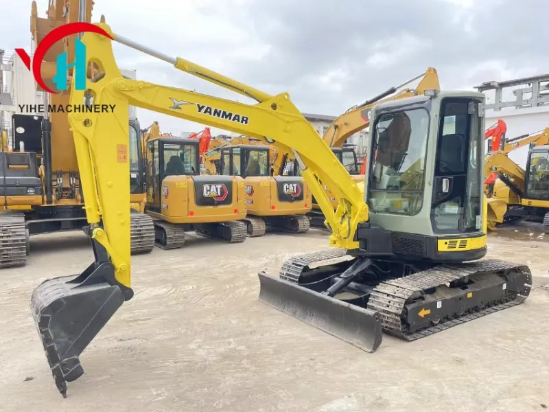 Original Japan Brand Used YANMAR VIO55B Compact Excavator High Cost Performance