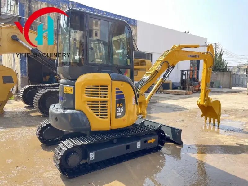 Original Komatsu PC35MR Hydraulic System Crawler Excavator Good Performance Supplier