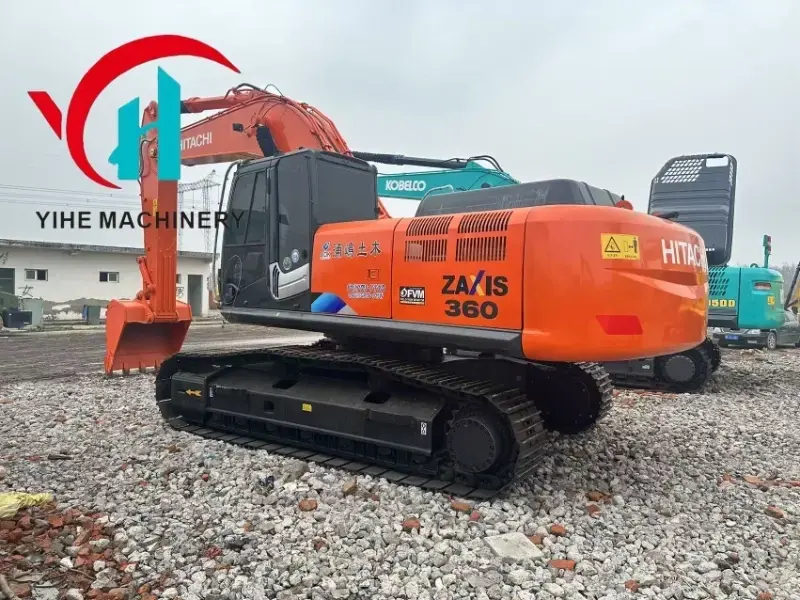 Original Second Hand HITACHI 360 Large Hydraulic Excavator Condition Construction Equipment