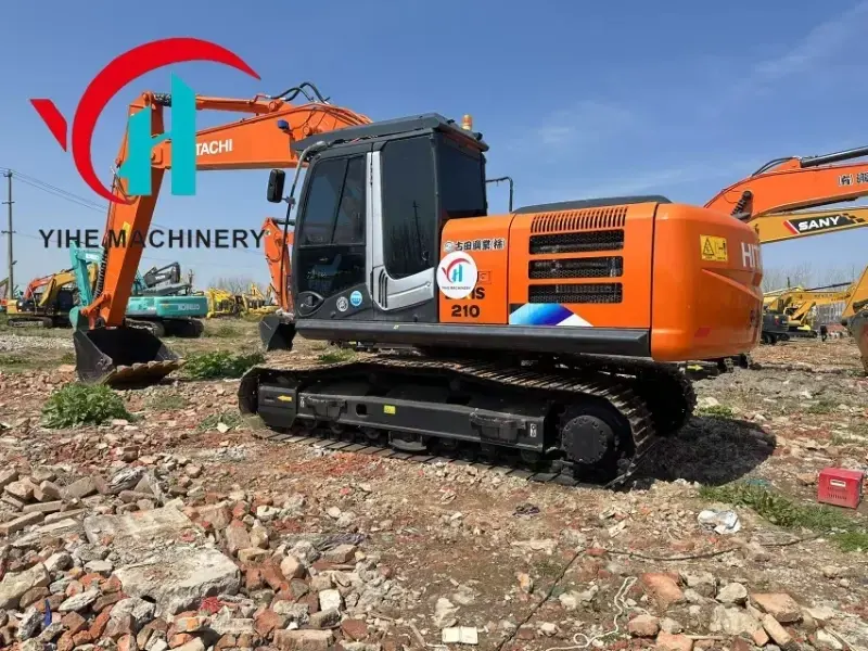 Original Used HITACHI 210 Medium Excavator Good Condition Construction Machine