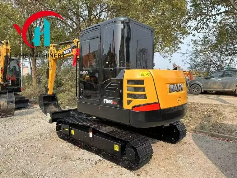 Original Used SANY 60C 2 Mini Excavator Machine High Cost Performance Supplier