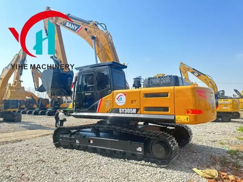 Powerful Durable SANY 305H Second Hand Large Excavator