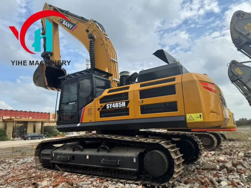 Powerful Second Hand SANY 485H Large Hydraulic Crawler Excavator For Sale
