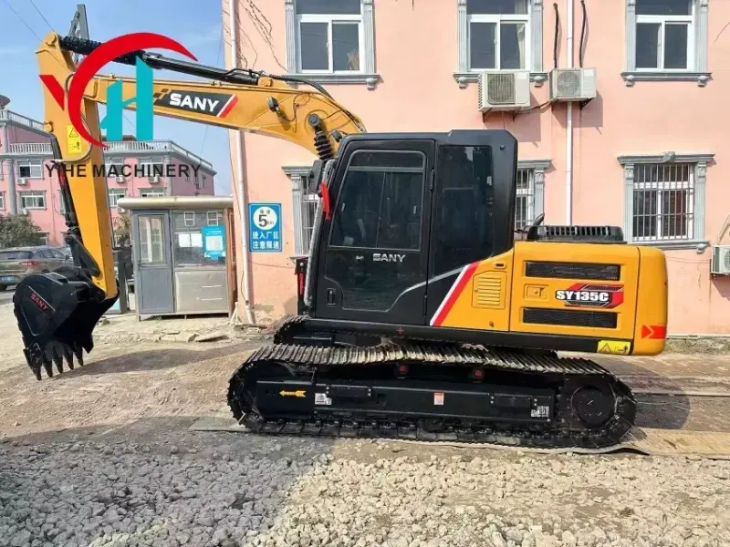 SANY 135C Second Hand Crawler Excavator Equipment Durable Competitive Price For Sale (1)