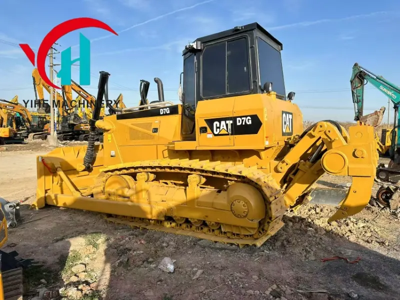 Second Hand CAT D7G Crawler Bulldozer