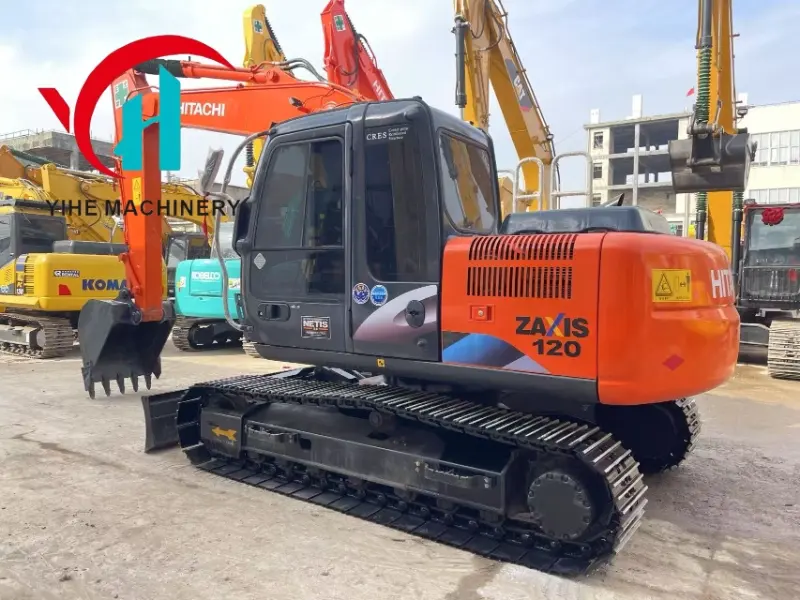 Second Hand HITACHI 120-6 Hydraulic Digger Competitive Price Global Supply