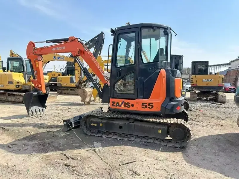 Second Hand HITACHI 55USR Crawler Excavator