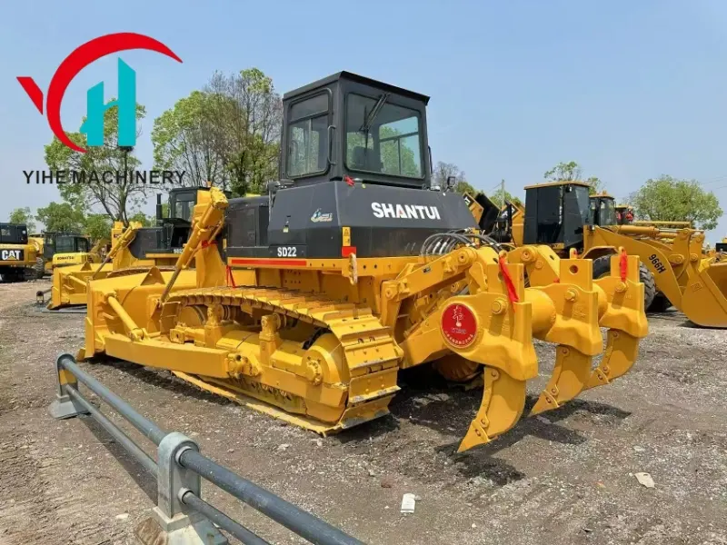 Second Hand SHANTUI SD22 Heavy Bulldozer