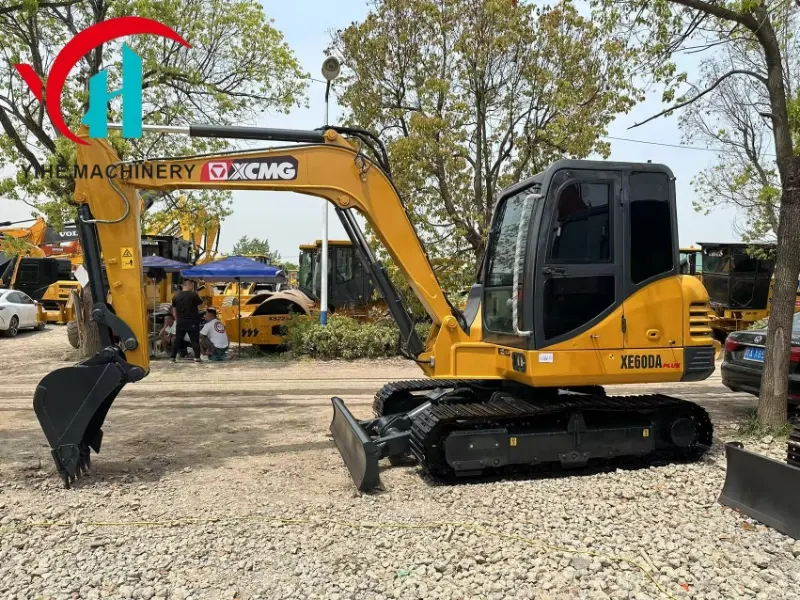 Second Hand XCMG 60D Mini Crawler Excavator Low Price Construction Machine Solution