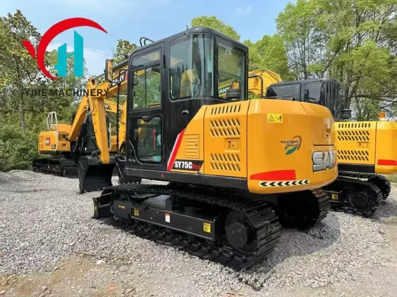 Used SANY SY75C PRO Hydraulic Crawler Excavator Pro Model Good Condition Hot Sale (1)