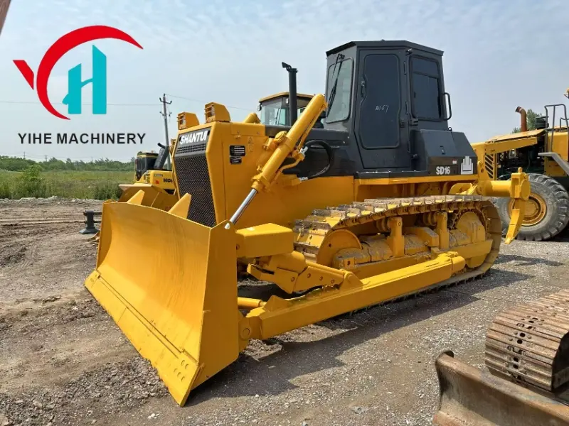 Used SHANTUI SD16 Crawler Bulldozer Midi Size